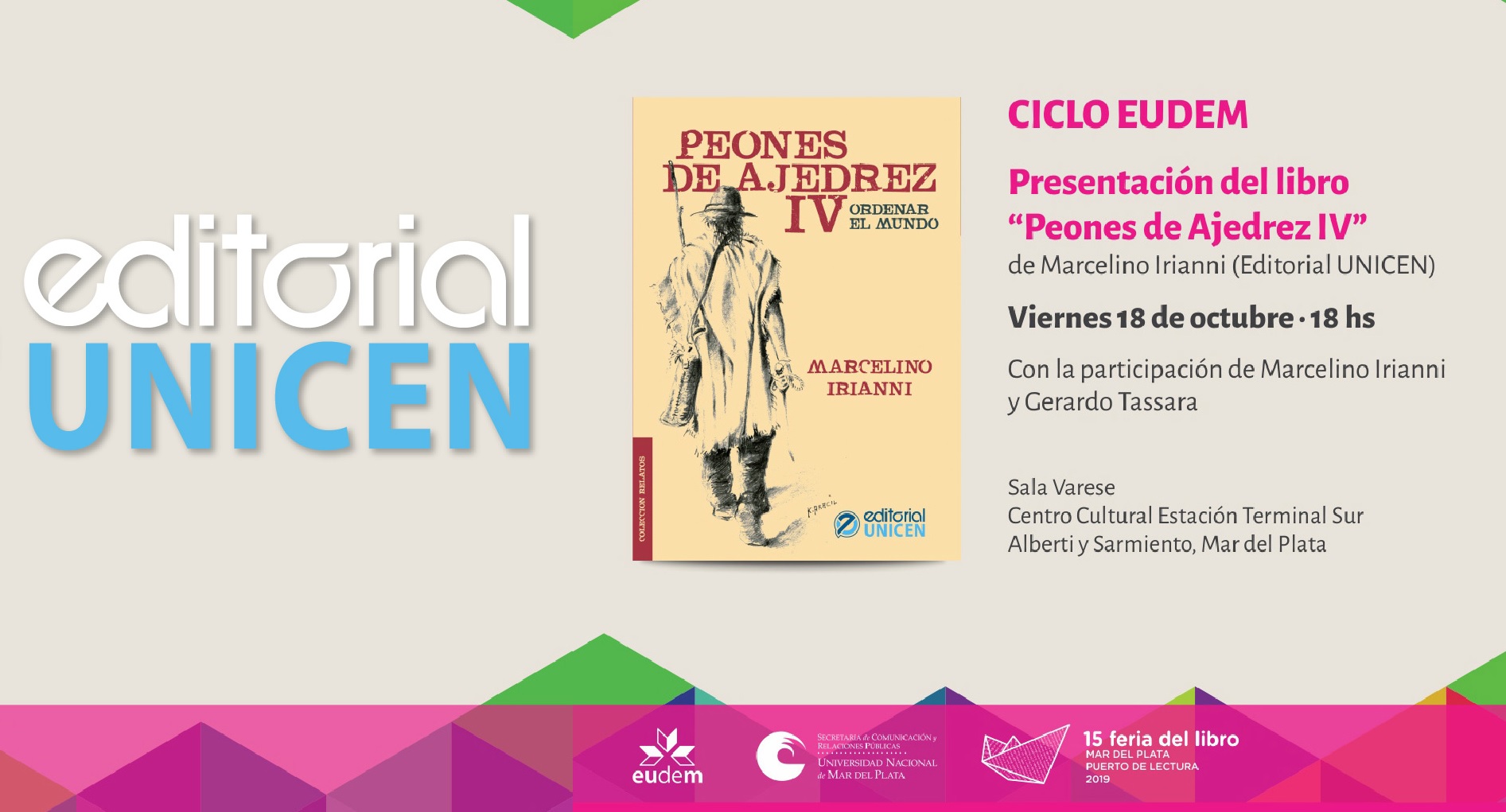 Editorial UNICEN en la Feria del Libro de Mar del Plata